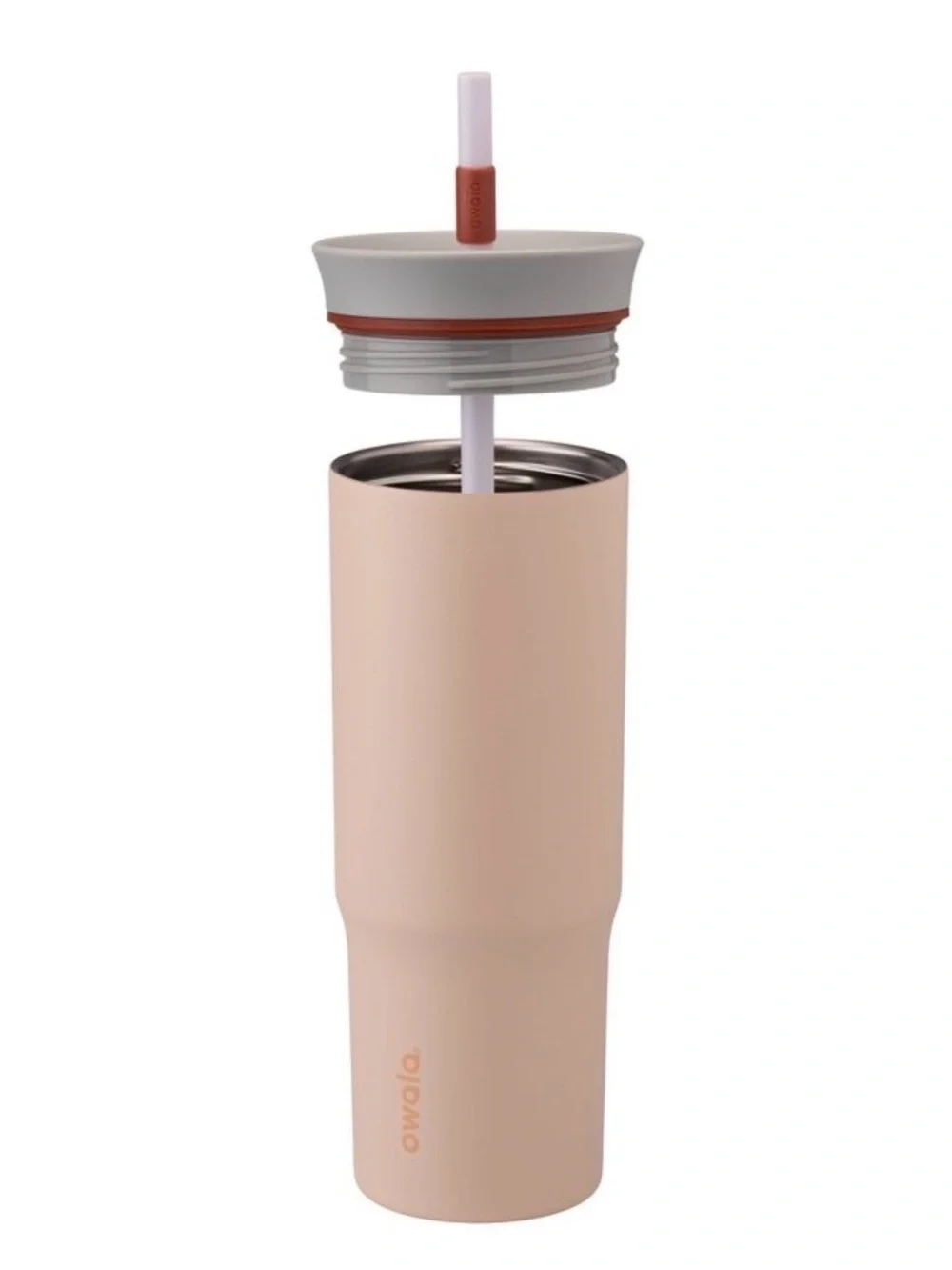 Owala 24 oz Stainless Steel Straw Tumbler- “Sandy Shores” NEW